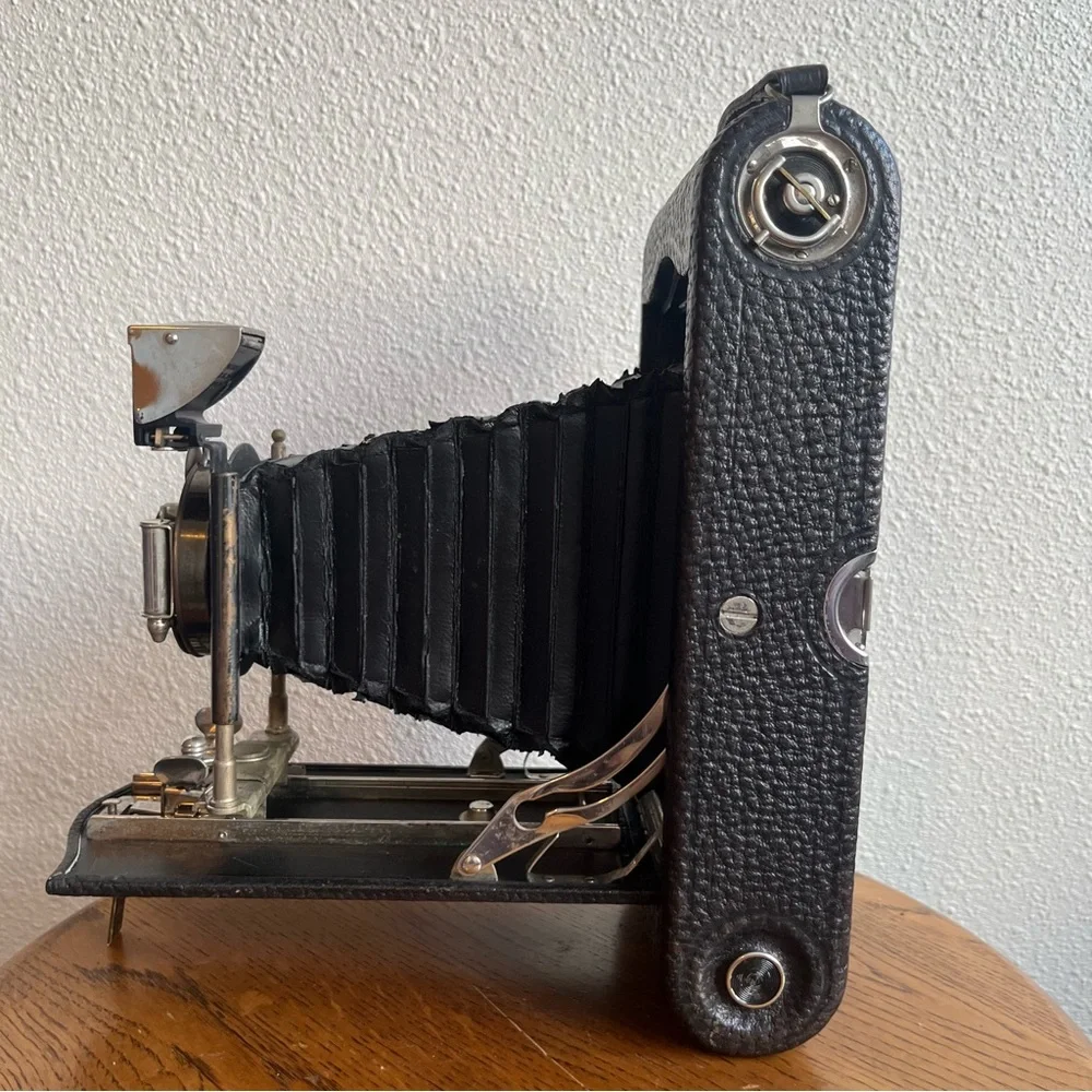 Kodak No.3 Folding Pocket Camera with bag